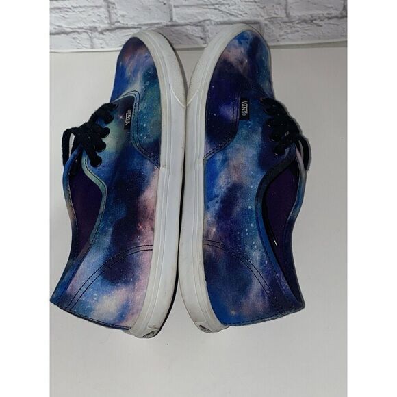 Vans Off The Wall Shoes Women’s Size 6.5 Cosmic Galaxy Space Low Top Sneakers - Picture 6 of 9